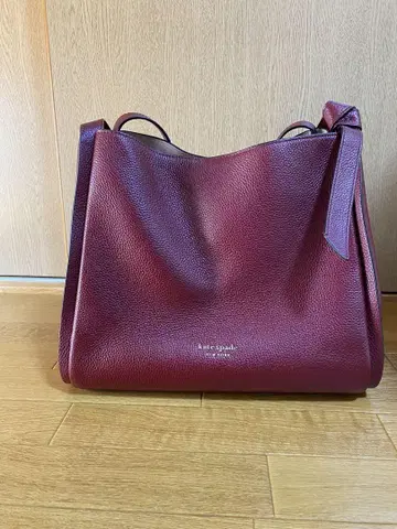 kate spade 버건디 숄더백