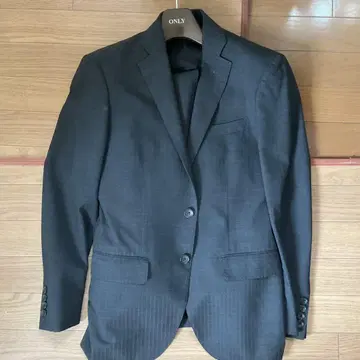 VISARUNO 비즈니스 정장 차콜 165-167 cm