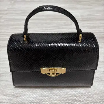 Tallulah  트라페즈 탑 핸들백 - 블랙