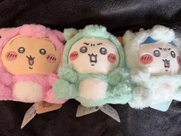 치이카와 (먼작귀) 하치와레 토끼 해피 백 2024 간지 봉제 인형