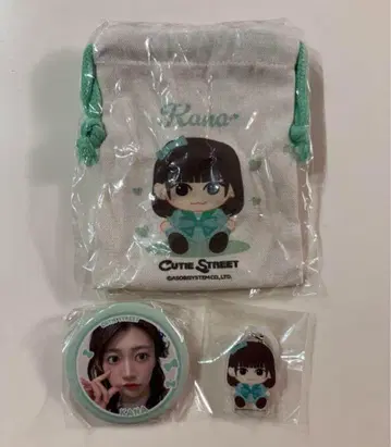 이타쿠라 카나 CUTIE STREET 큐스토 복조리 캔뱃지 표식 참