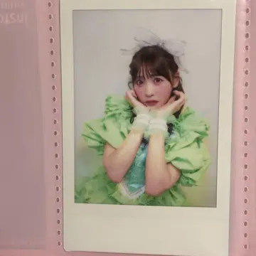 후르츠 지퍼 FruitsZipper 프린트 폴라로이드 사쿠라이 유이