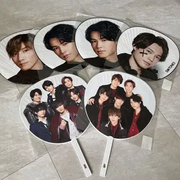 SixTONES 부채 6장 세트