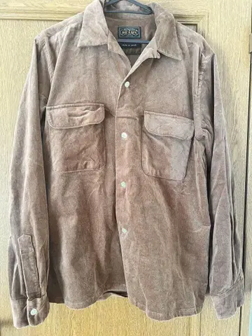 BEAMS 긴팔 셔츠 코듀로이
