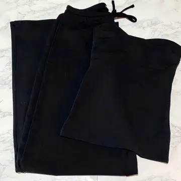 ZARA 셋업 밴딩 탑, 스트레이트 팬츠