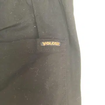 VOLCOM 블랙 워크 팬츠