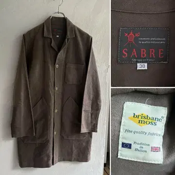 프랑스제 SABRE 몰스킨 워크 코트 사브레
