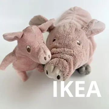 IKEA 이케아 돼지 봉제 인형 대소 2세트