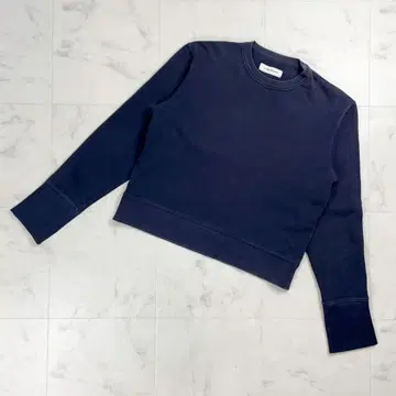 A 플랜 어플리케이션 크루넥 맨투맨 네이비 사이즈 M*GD873