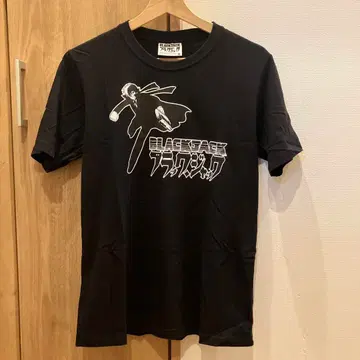 블랙잭 BLACK JACK 티셔츠 M 사이즈 블랙