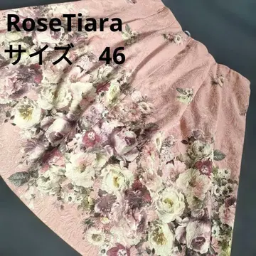 미사용 보관품 로즈 티아라 RoseTiara 꽃무늬 스커트 46