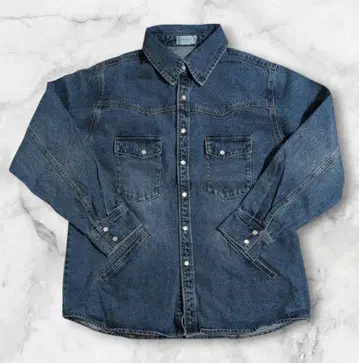 OPAQUE.CLIP 데님 셔츠 자켓 UNISEX