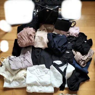여성용 가을/겨울 제품 묶음 판매 모노톤 다수