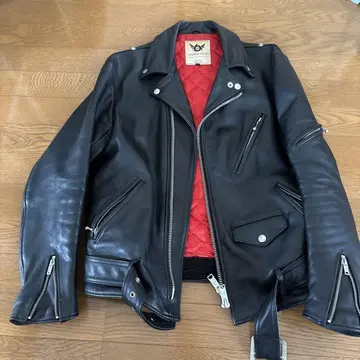 Leather Wear 더블 라이더 자켓 블랙