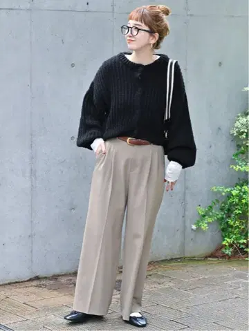 가격 인하 심플리시떼 미사용 숏 기장 라운드 가디건