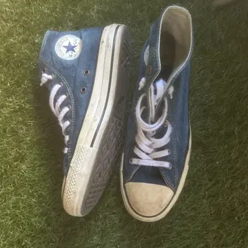 [초레어!] converse 데님 하이컷 스니커즈 26.5cm