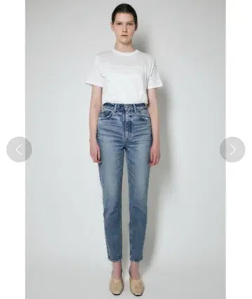 MOUSSY/ ISM SKINNY/ 하이웨스트 스키니 데님, 블루