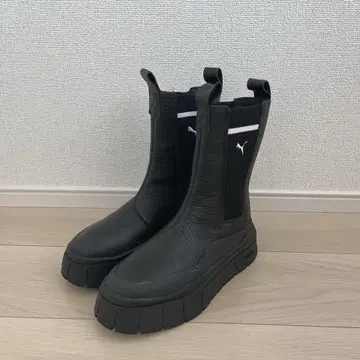 PUMA 사이드 고어 부츠 블랙