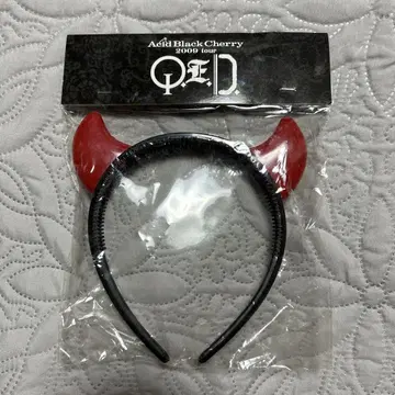 QED 2009 투어 머리띠 Acid Black Cherry 레어
