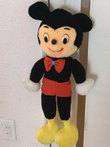 빈티지 미키마우스 봉제 인형 90cm 정도