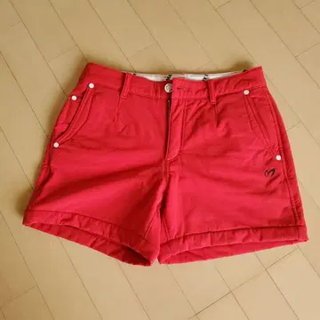 MASTER BUNNY EDITION 여성용 숏팬츠 사이즈 2 빨간색