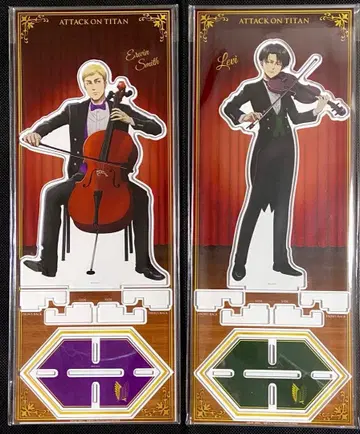 진격의 거인 사중주 ver. 아크릴 스탠드 L 엘빈, 리바이