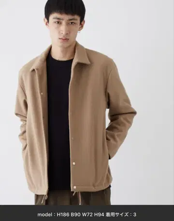 STUDIOUS 브라운 버튼업 자켓