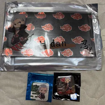 히단 슬라이더 파우치 캔뱃지 아카츠키 니지겐노모리 NARUTO