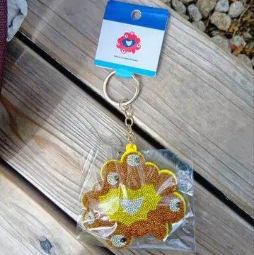 [ 오사카 간사이 만박 ] 미야쿠미야쿠 큐빅 마스코트 금 x 브라운