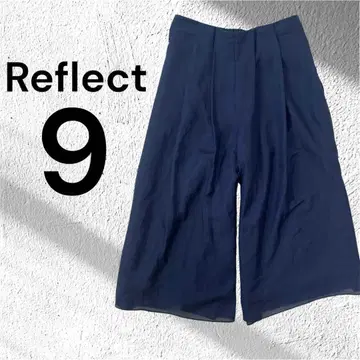 새상품급 리플렉트 Reflect 가우초 팬츠 와이드 넉넉한 네이비 M