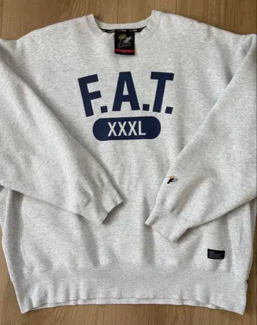 F.A.T. 프린트 맨투맨 XXXL 그레이