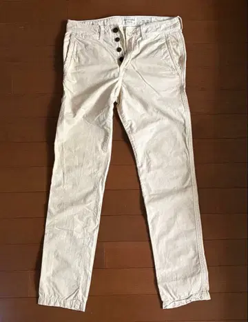 새상품 미사용품 ABERCROMBIE & FITCH 아바클로 치노 팬츠