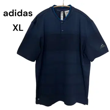 새상품급 아디다스 골프웨어 네이비 블루 피케 셔츠 사이즈 XL