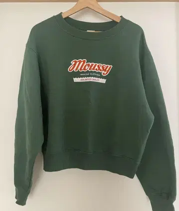 Moussy 그린 트레이닝복