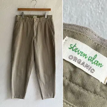 steven alan 오가닉 코튼 SUPER BAGGY 팬츠