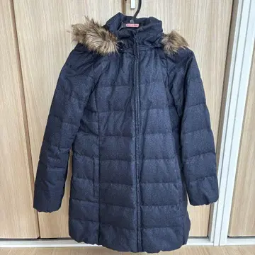 후드 부착 다운 자켓