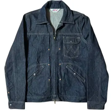 다크 네이비 Wrangler 11MJZ  택 복각 W-ZIP 사이즈 M