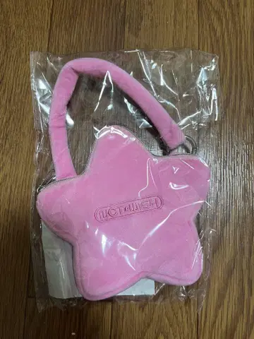 nctwish 로그인 핑크 별 모양 파우치