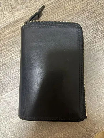 코르보 CORBO 슬레이트 SLATE 블랙 L자 지퍼 새상품급 라운드