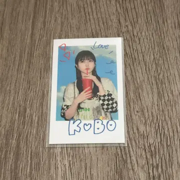 노기자카46 쿠보 시오리 노기 카페 폴라로이드풍 스티커