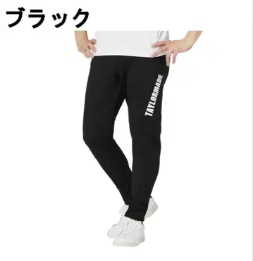 TaylorMade 롱팬츠 맨투맨 조거 UN345 블랙