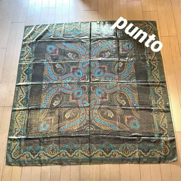 punto [대형] 정사각형 페이즐리 무늬 스톨 (이탈리아제)