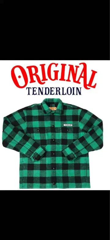 TENDERLOIN 버팔로 셔츠