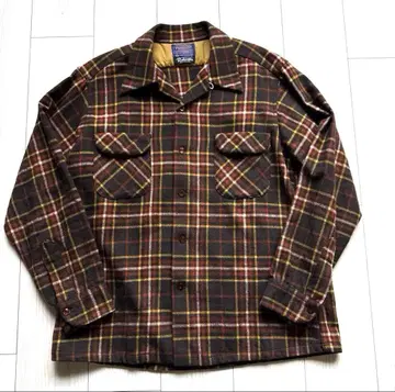 초레어 60's 펜들턴 PENDLETON 오픈 카라 울 오픈 카라