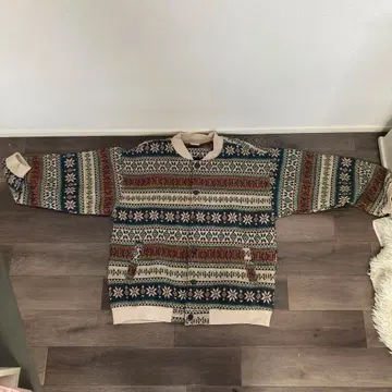 HOOK 노르딕 무늬 스웨터