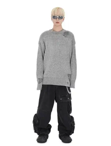 rosen kreuz 데미지 니트