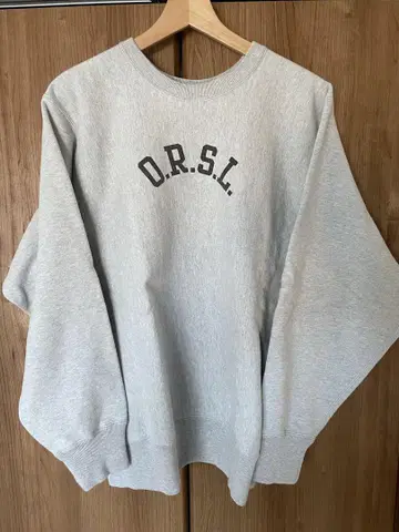 orSlow 오어슬로우 맨투맨 리버스 위브