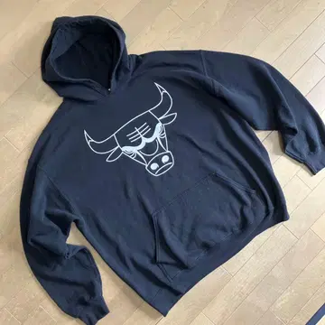 시카고 불스 후디 후드티 블랙 XL