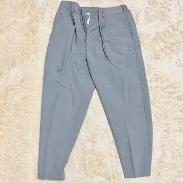 GU 지유 드라이 와이드 이지 앵클 팬츠 M 블루 그레이