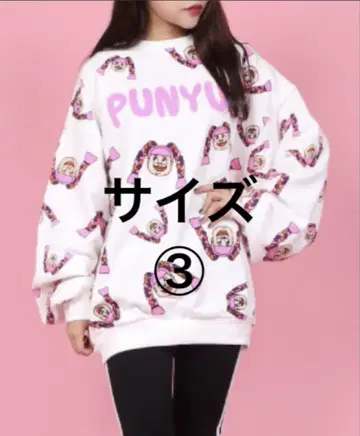 PUNYUS 와타나베 나오미 총 패턴 트레이닝복 사이즈 3